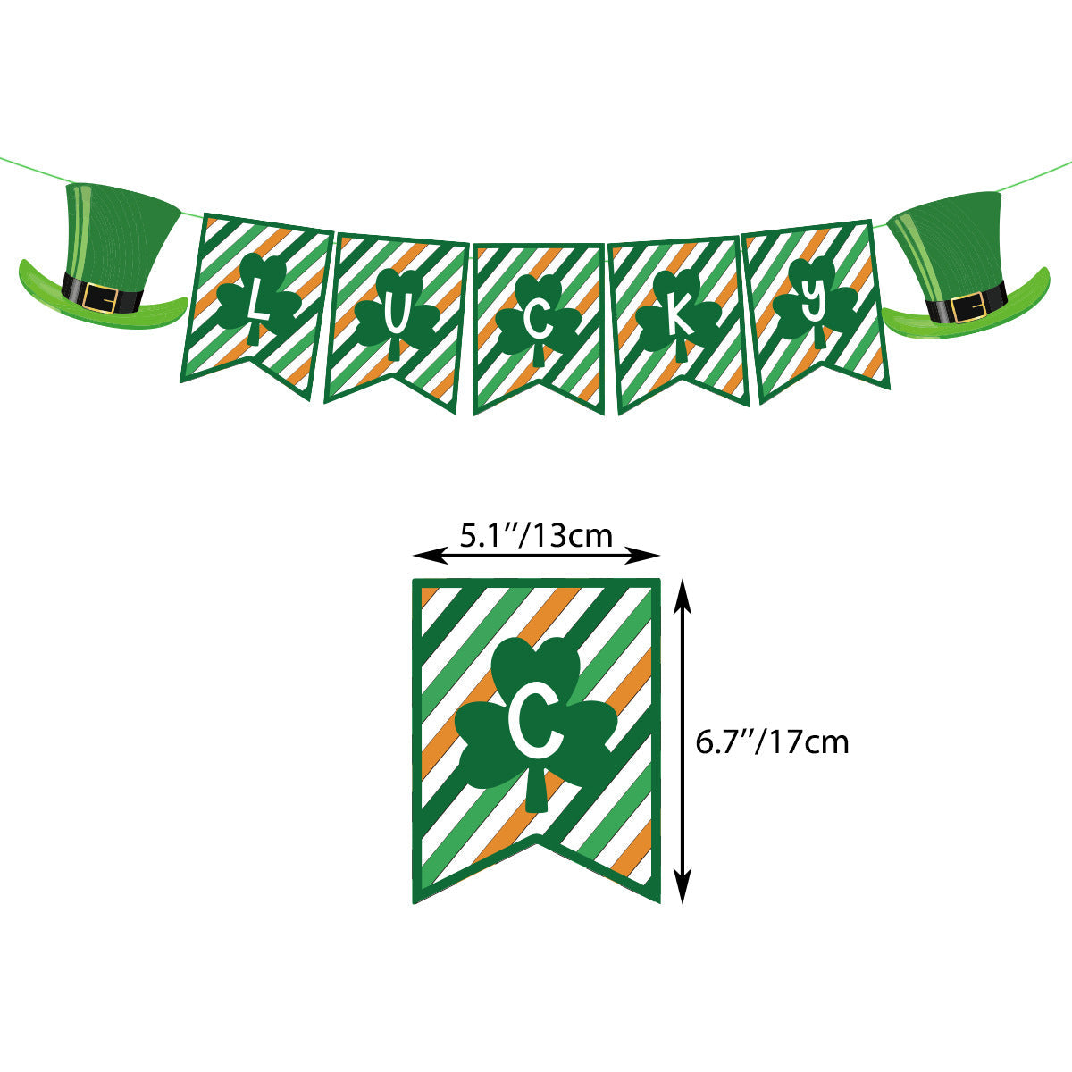 St. Patrick's Day Banner Party Decorations for Festive Fun