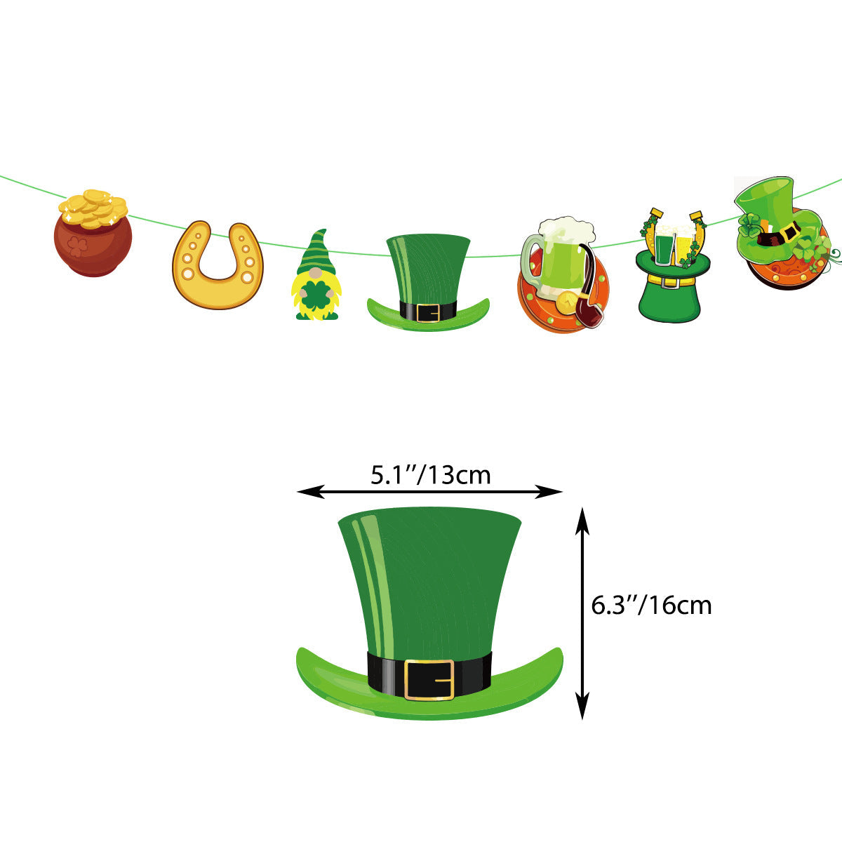 St. Patrick's Day Banner Party Decorations for Festive Fun