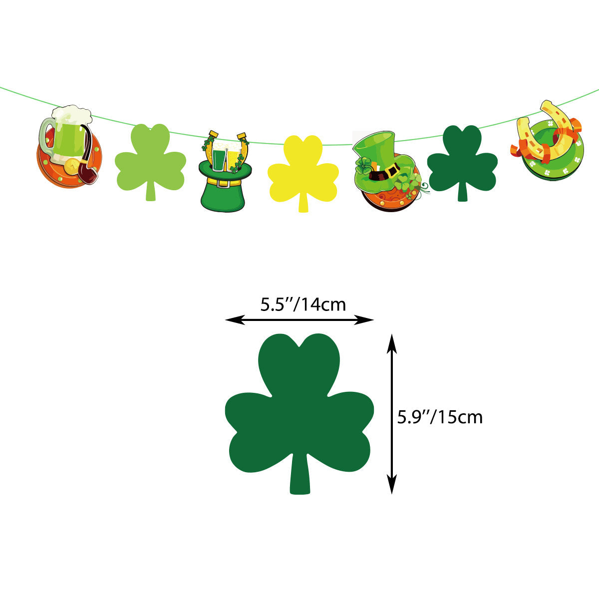 St. Patrick's Day Banner Party Decorations for Festive Fun