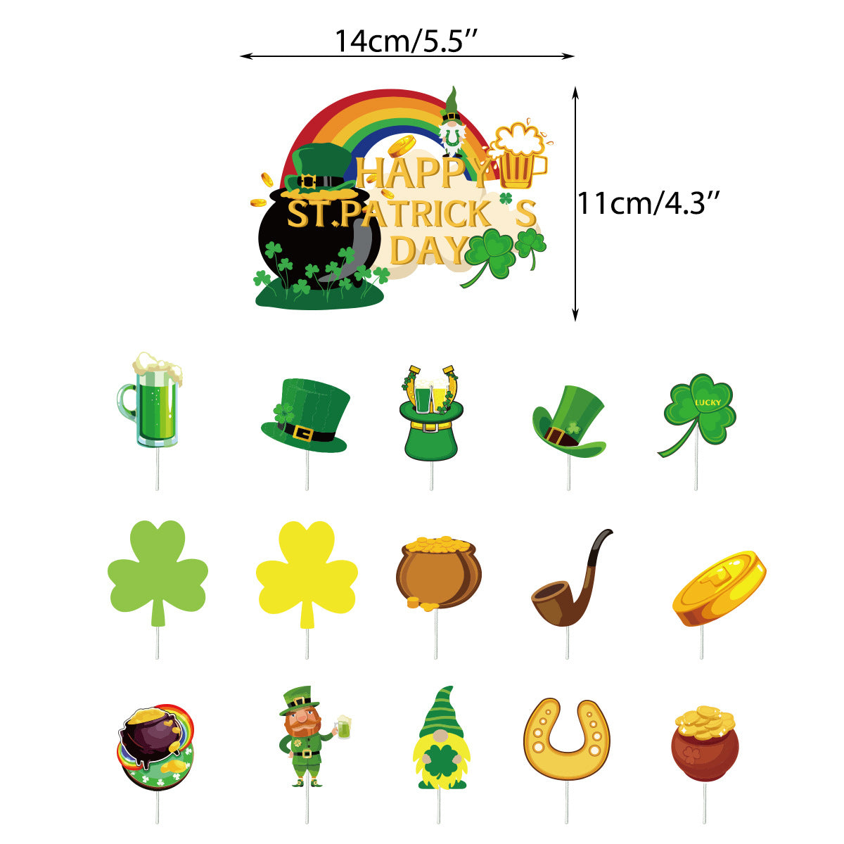 St. Patrick's Day Banner Party Decorations for Festive Fun