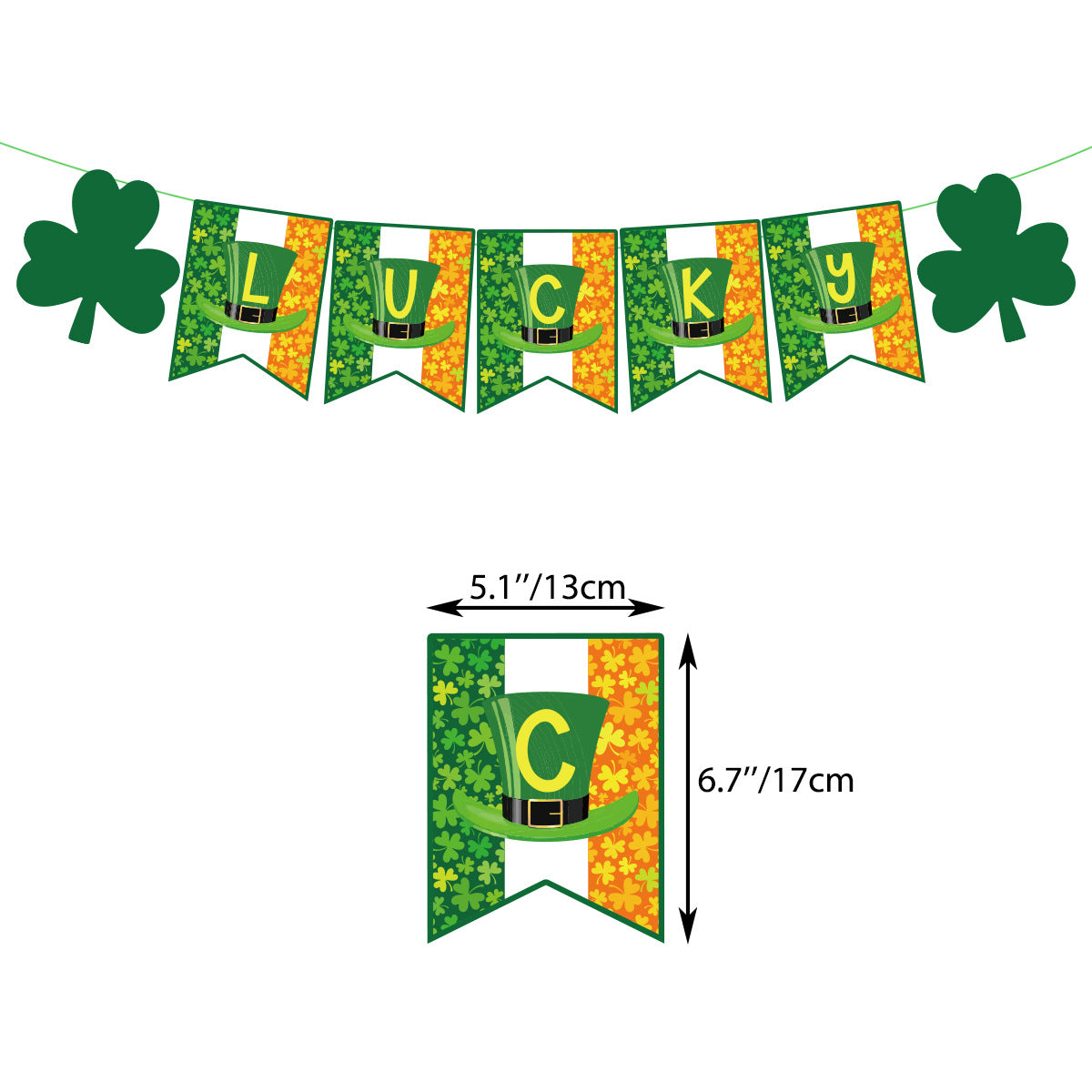 St. Patrick's Day Banner Party Decorations for Festive Fun