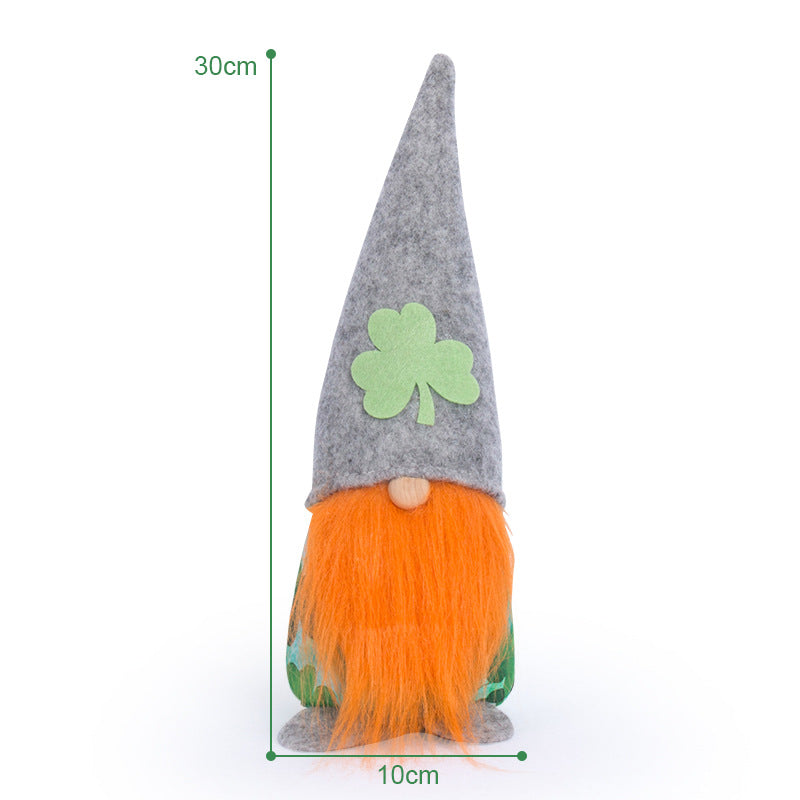 St. Patrick’s Day Gnome Decor Centerpiece Display