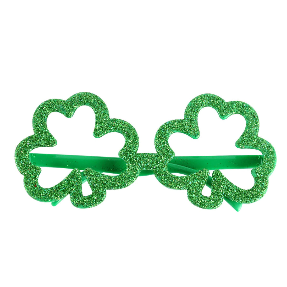 Party Rock Shades — Glitter St. Patrick's Day Glasses