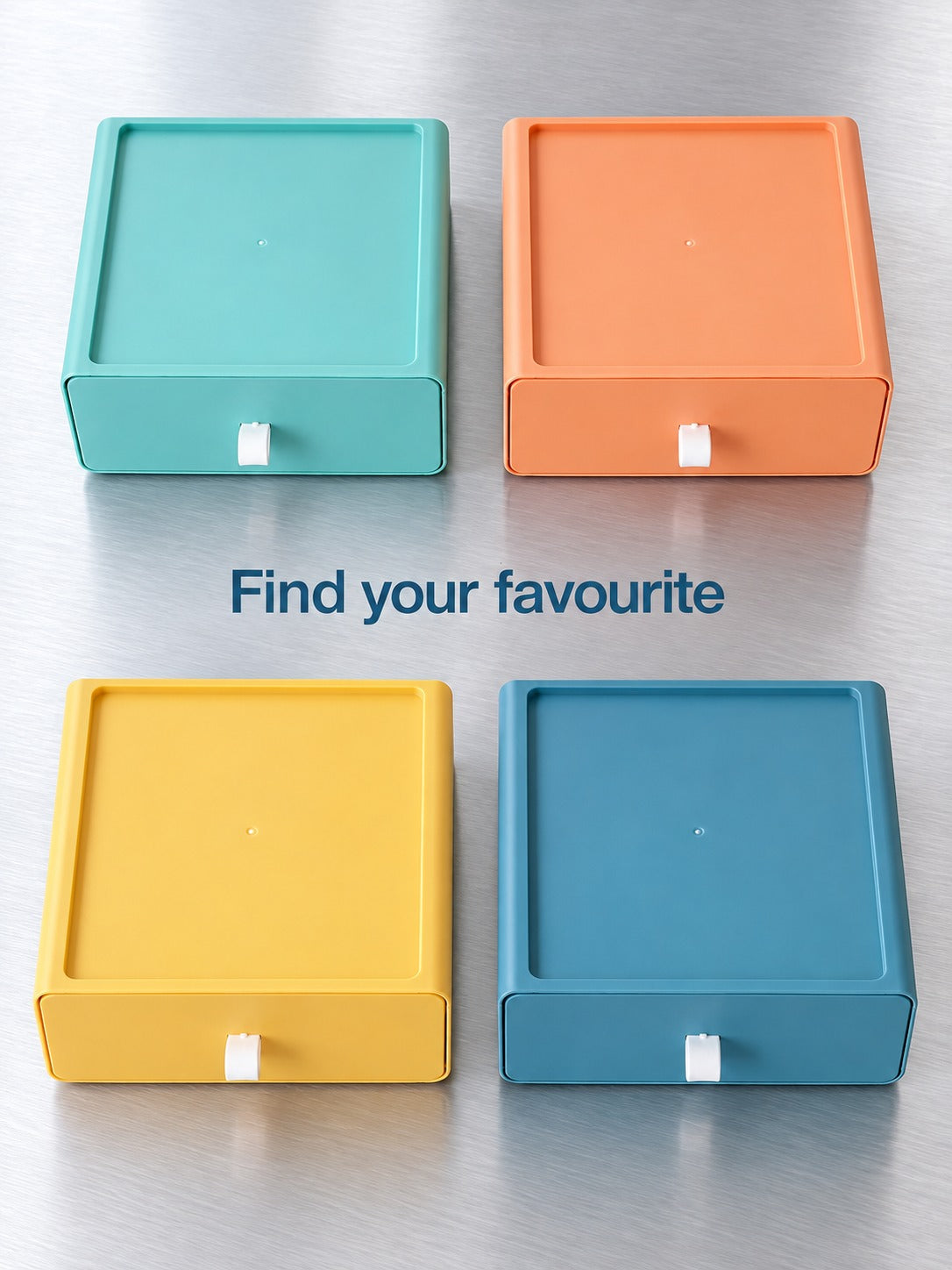 Stackable Morandi Desk Drawer Organizer for Cosmetics
