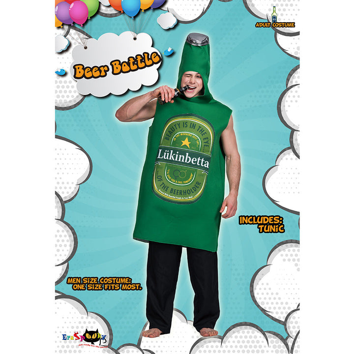 Beer Bottle Costume for Attention-Grabbing Party Fun
