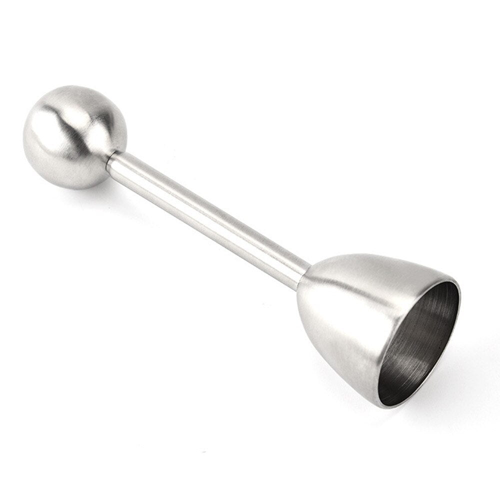 Stainless Steel Boiled Egg Topper Cutter for Clean Tops
