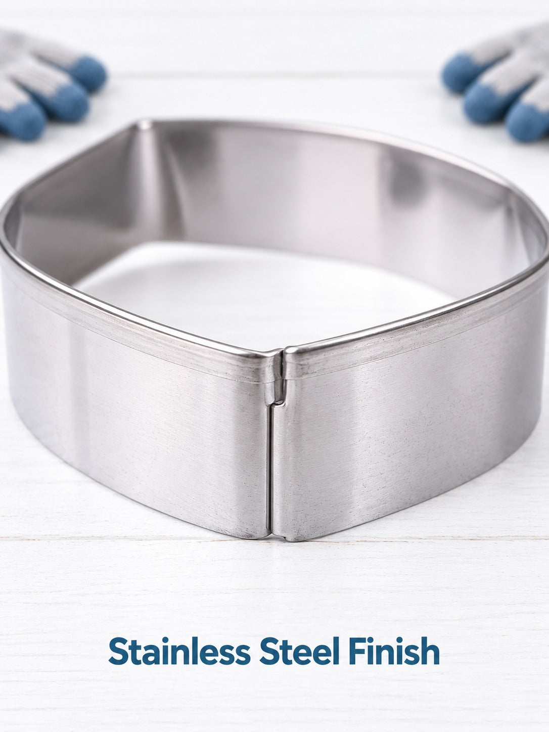 Stainless Steel Carnation Cookie Cutter Set, 3 Piece