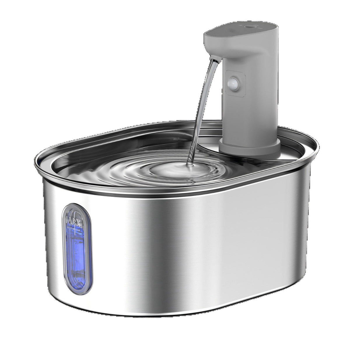 Stainless Steel Cat Water Fountain for Fresher Water