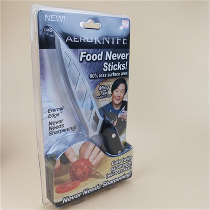 Slotted Stainless Chef Knife for Tomatoes and Fruit