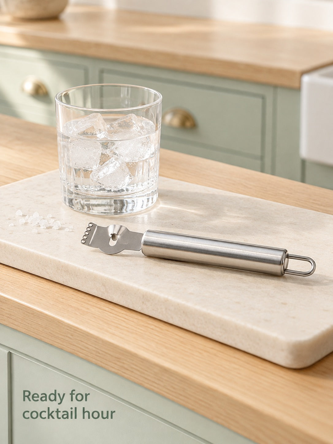 Stainless Steel Citrus Zester and Peeler for Lemons