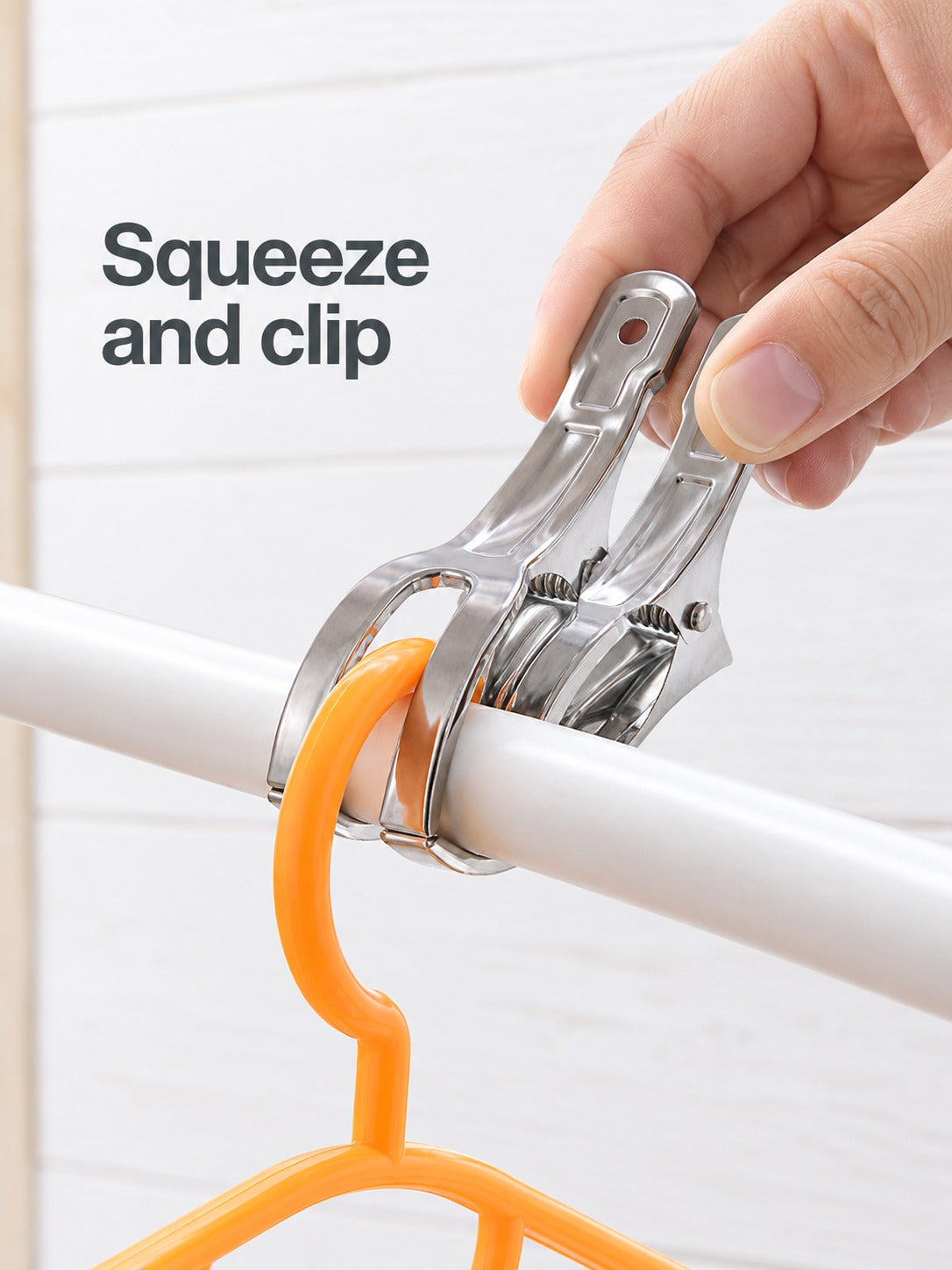 Stainless Steel Clothes Pegs for Heavy Quilt Drying