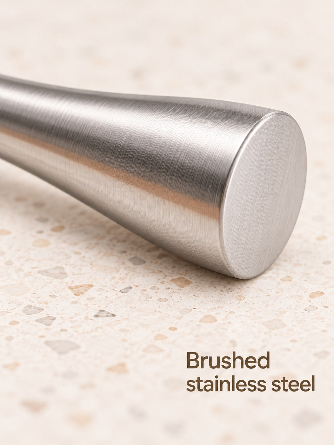 Stainless Steel Cocktail Muddler with Crushing Teeth