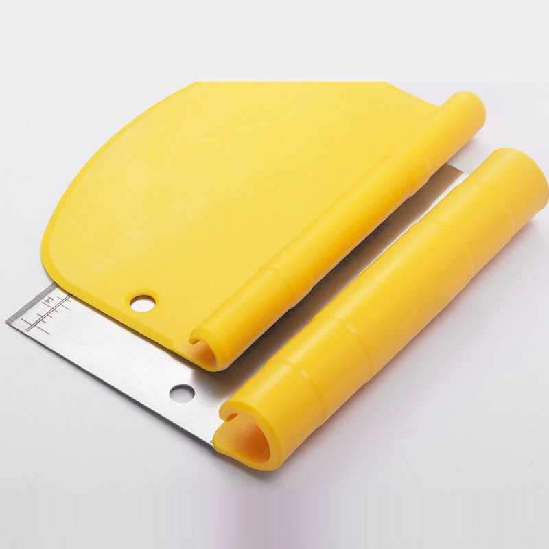 Stainless Steel Dough Scraper with Measurement Guide
