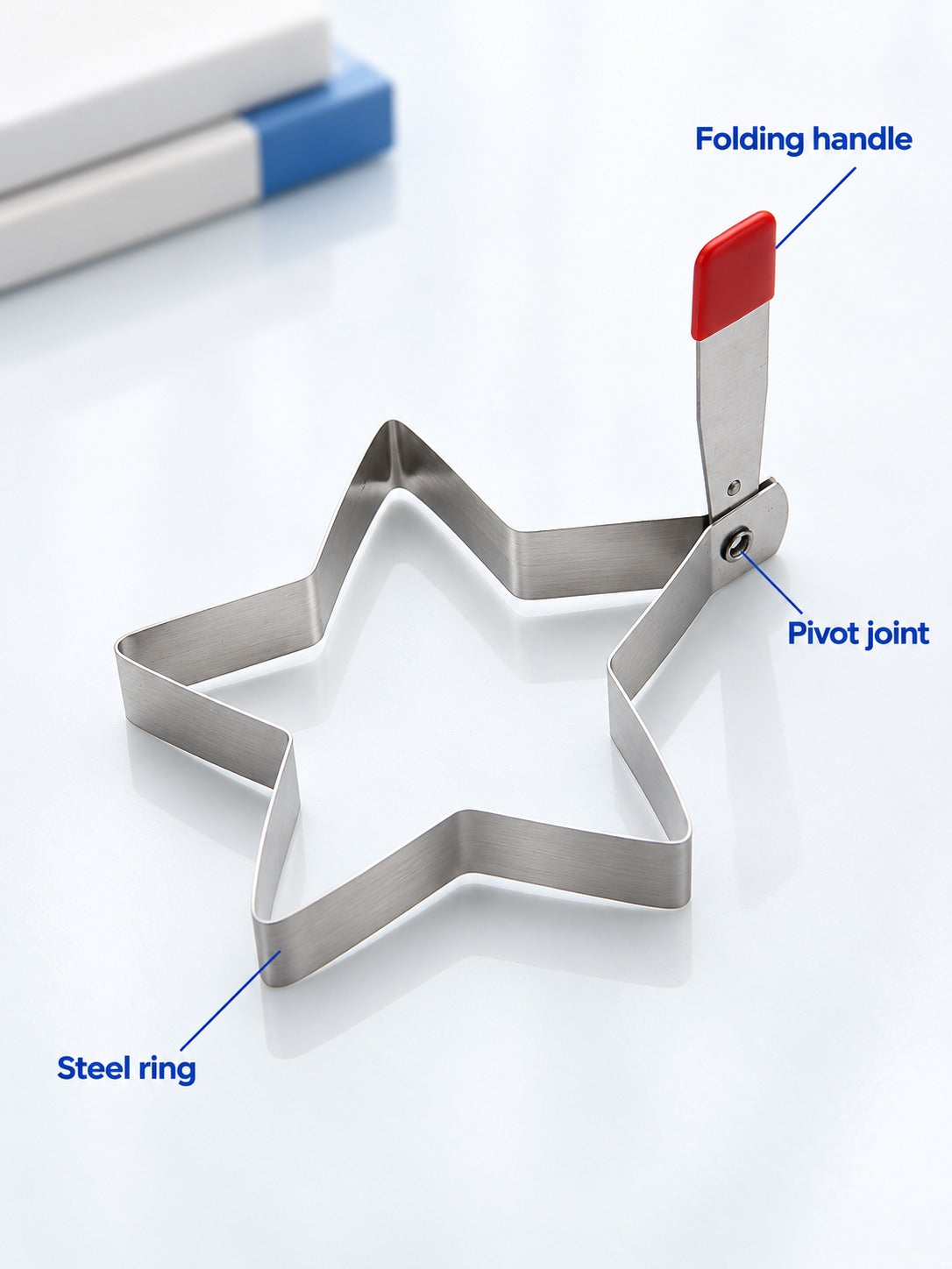 Stainless Steel Egg Mold for Heart & Star Shaped Eggs