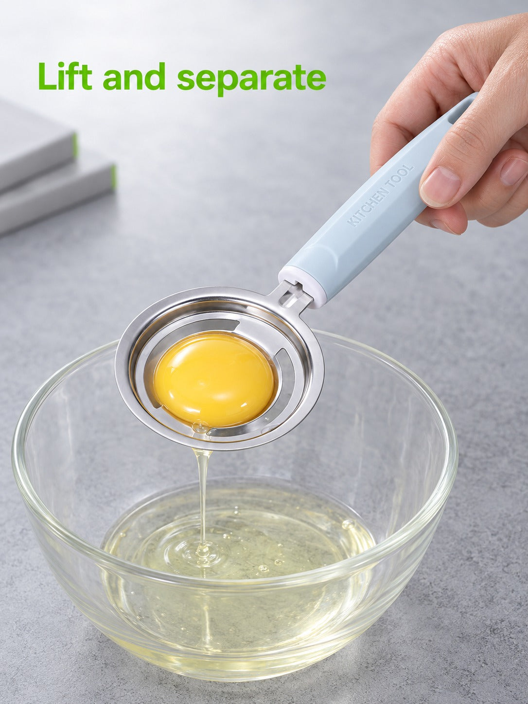 Stainless Steel Egg Separator for Clean, Fast Yolks