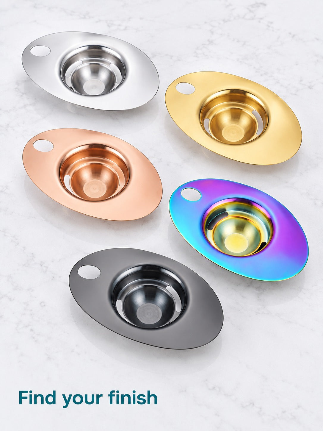 Stainless Steel Egg Separator That Keeps Yolks Whole