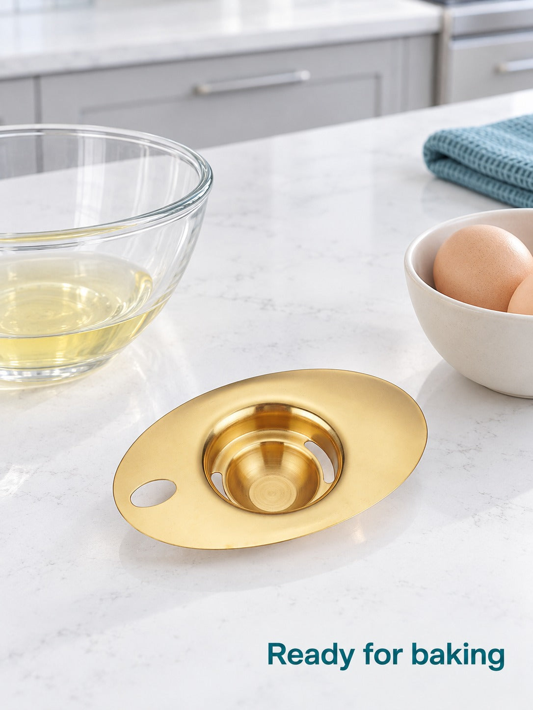 Stainless Steel Egg Separator That Keeps Yolks Whole