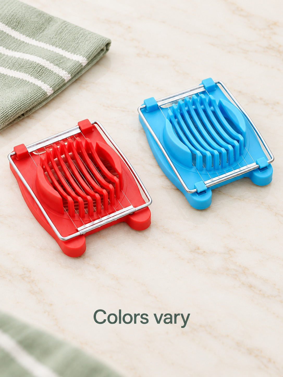 Stainless Steel Egg Slicer for Even, Neat Egg Slices