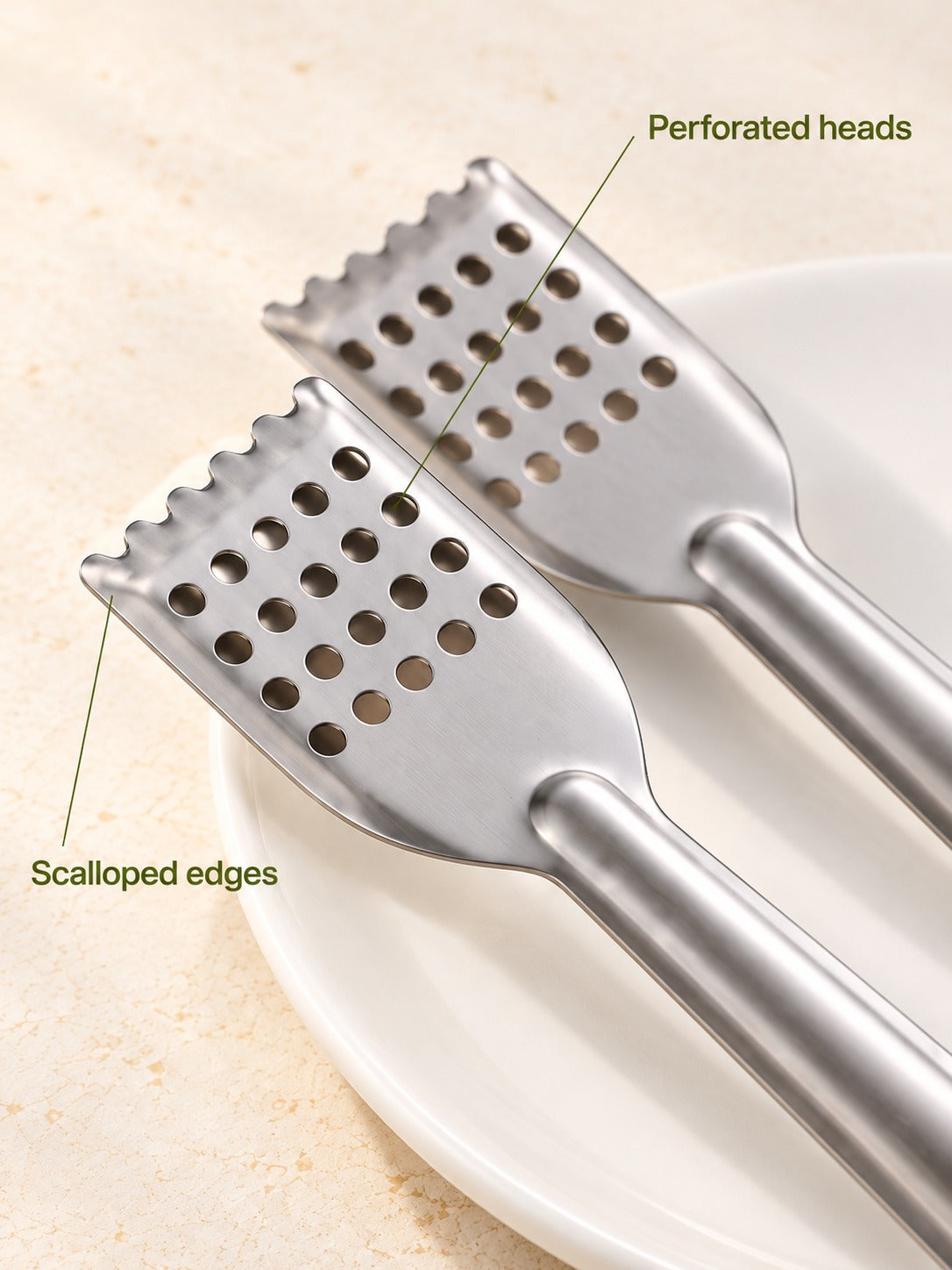 Stainless Steel Food Clip for Grilled Fish and Bread
