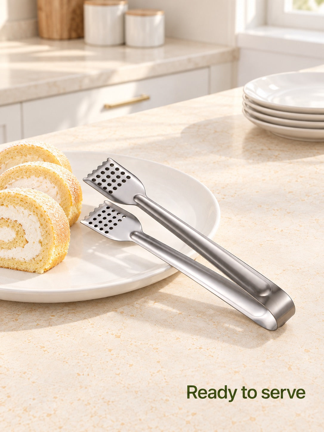 Stainless Steel Food Clip for Grilled Fish and Bread