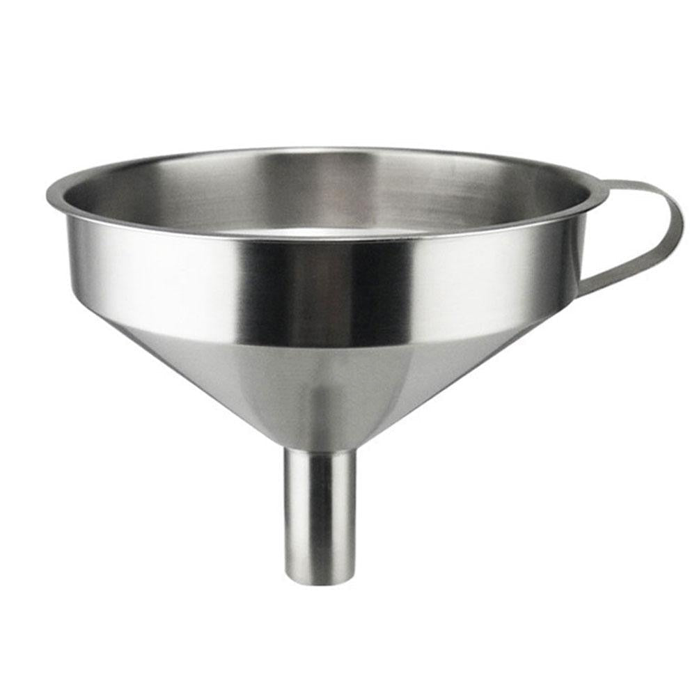 Steel Kitchen Funnel with Strainer for Cooking Oil