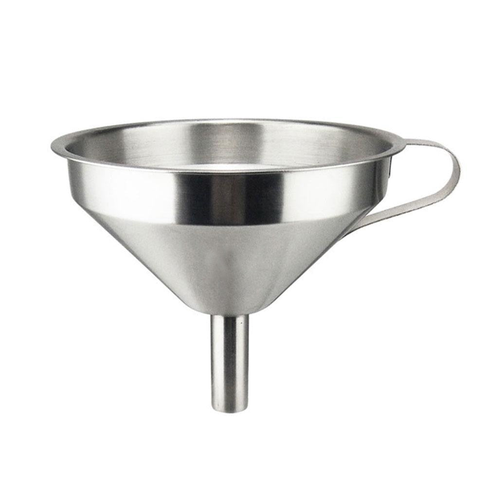 Steel Kitchen Funnel with Strainer for Cooking Oil