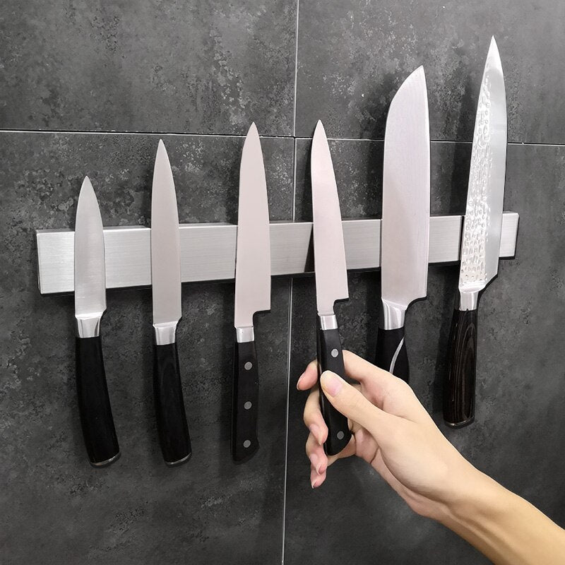 Stainless Steel Magnetic Knife Strip for Wall Mount