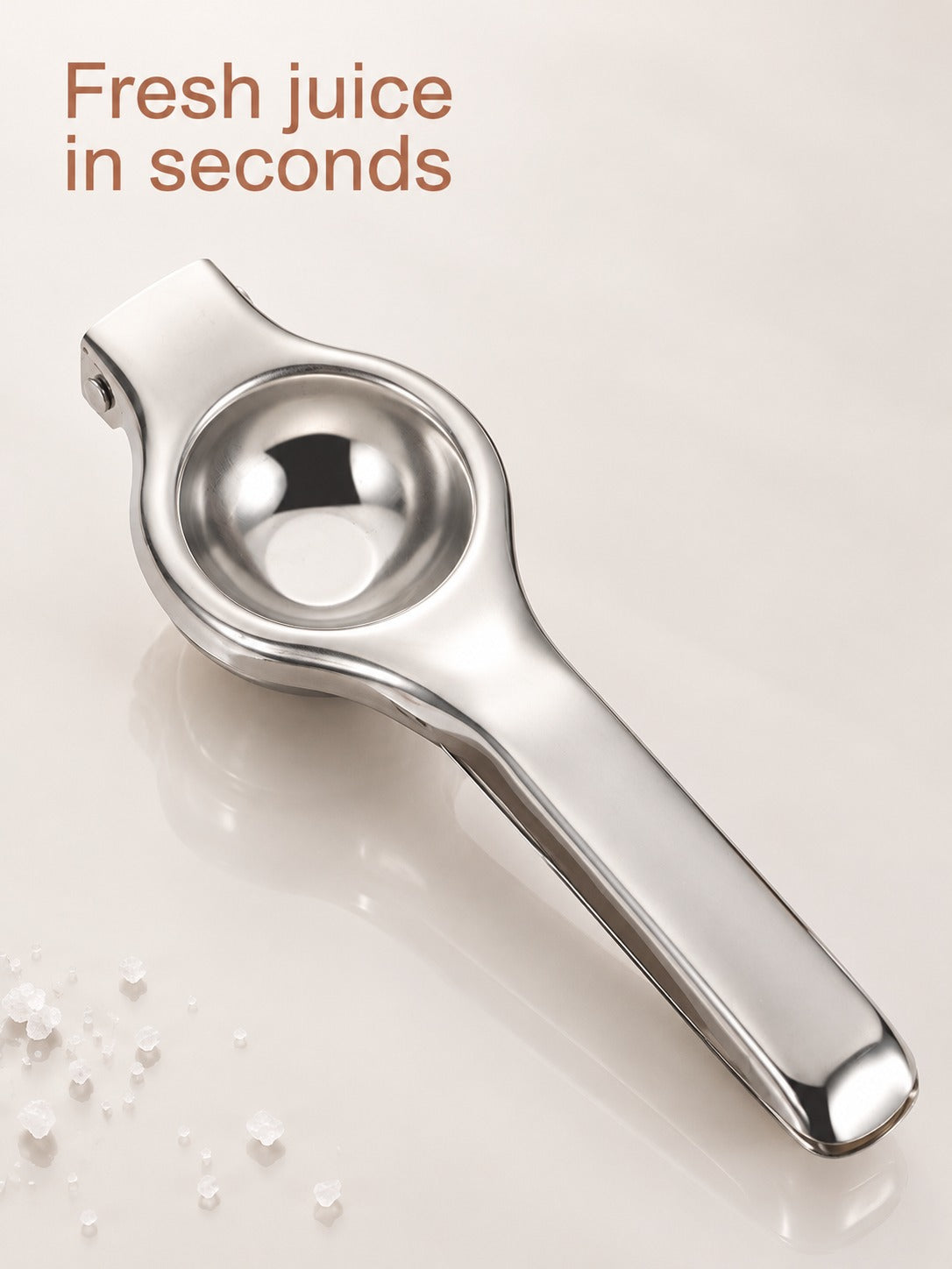Stainless Steel Lemon Squeezer: Fresh Juice in Seconds