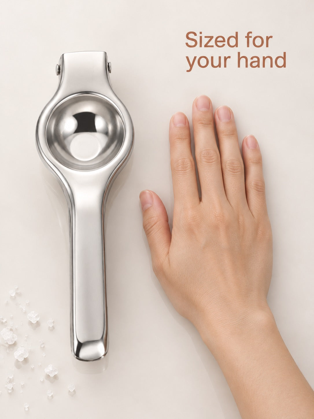 Stainless Steel Lemon Squeezer: Fresh Juice in Seconds