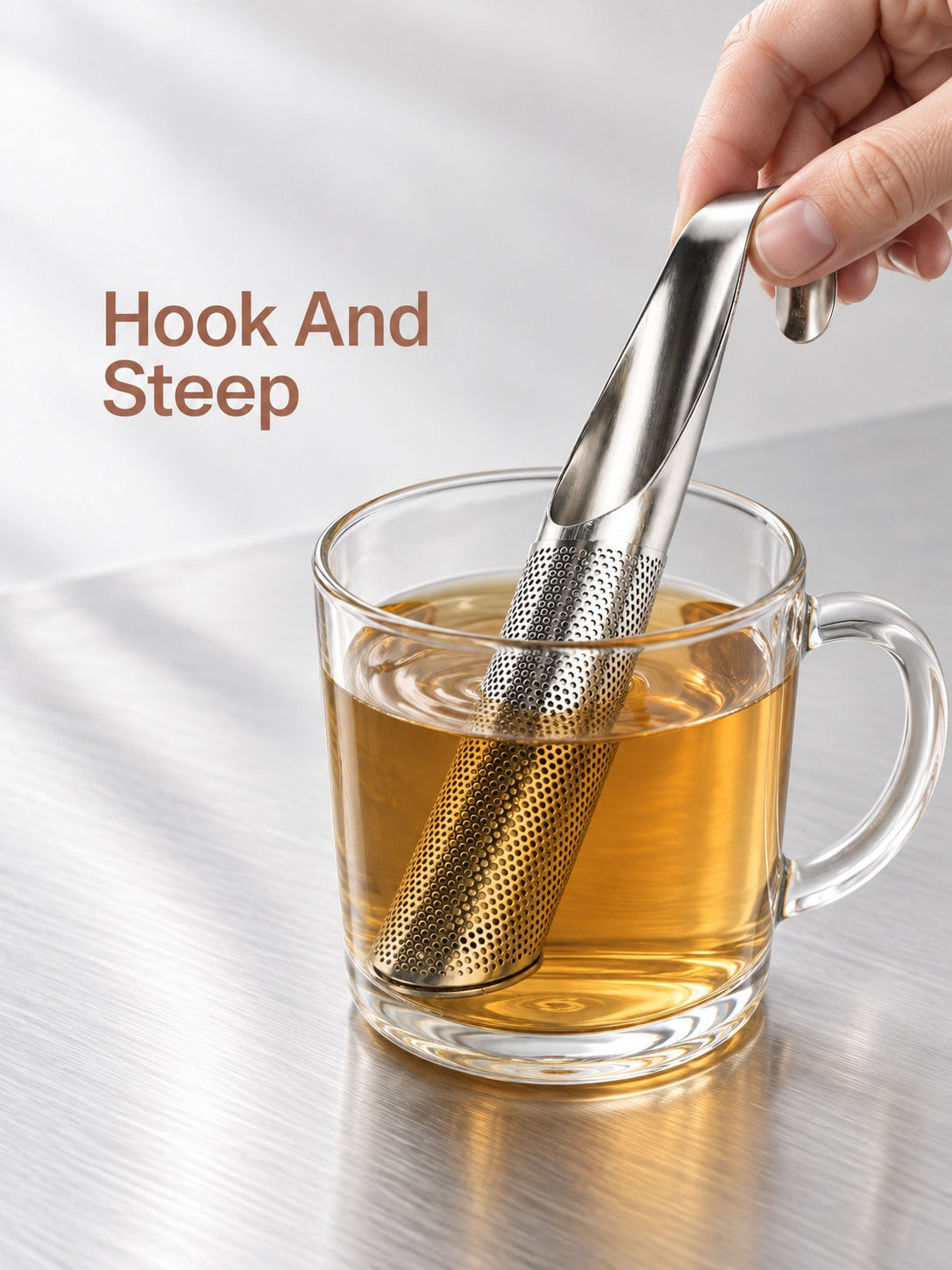 Stainless Steel Loose Leaf Tea Infuser for Your Cup
