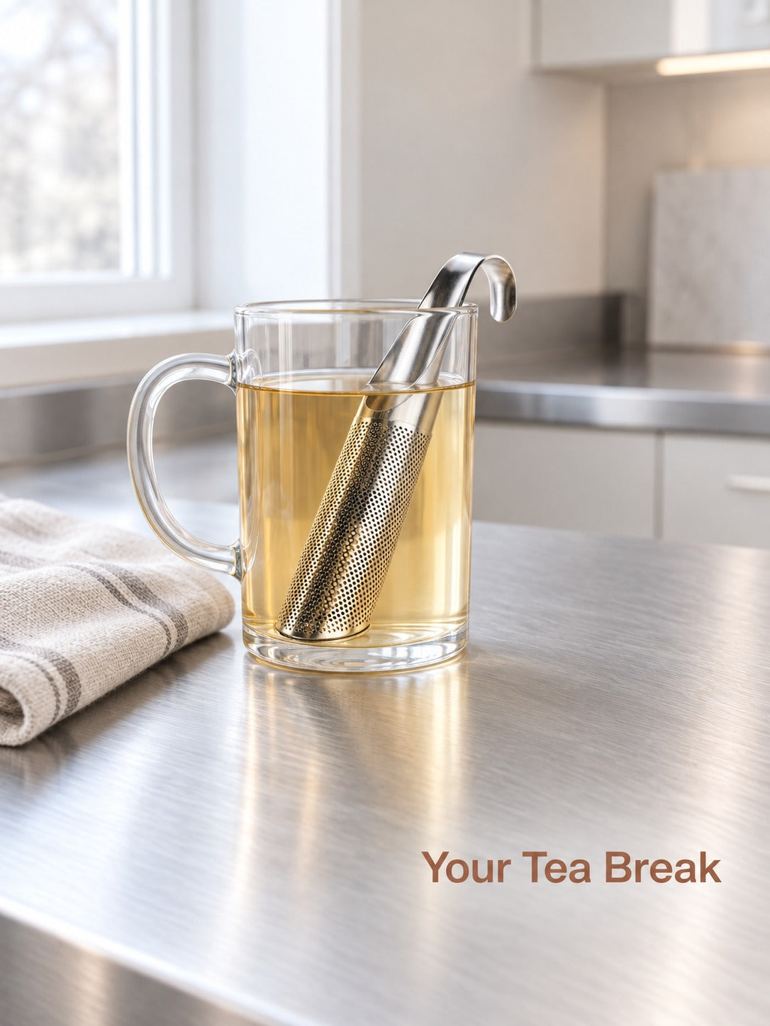 Stainless Steel Loose Leaf Tea Infuser for Your Cup