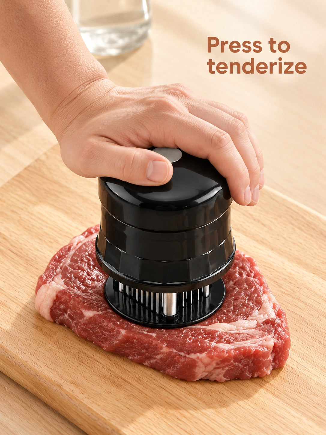 Stainless Steel Meat Tenderizer Needle for Steak Prep