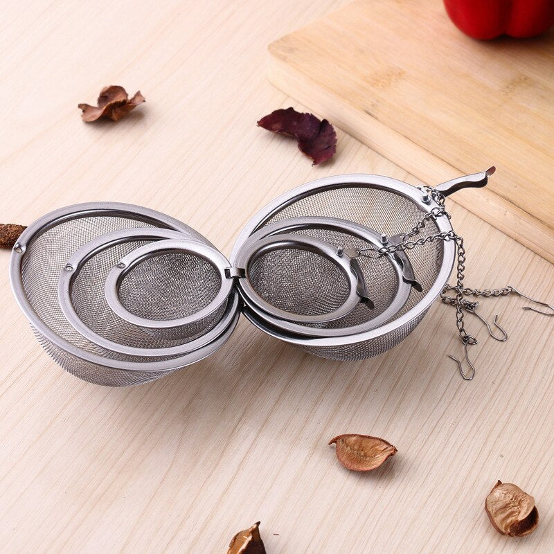 Fine Mesh Stainless Steel Tea Infuser Strainer for Loose Tea