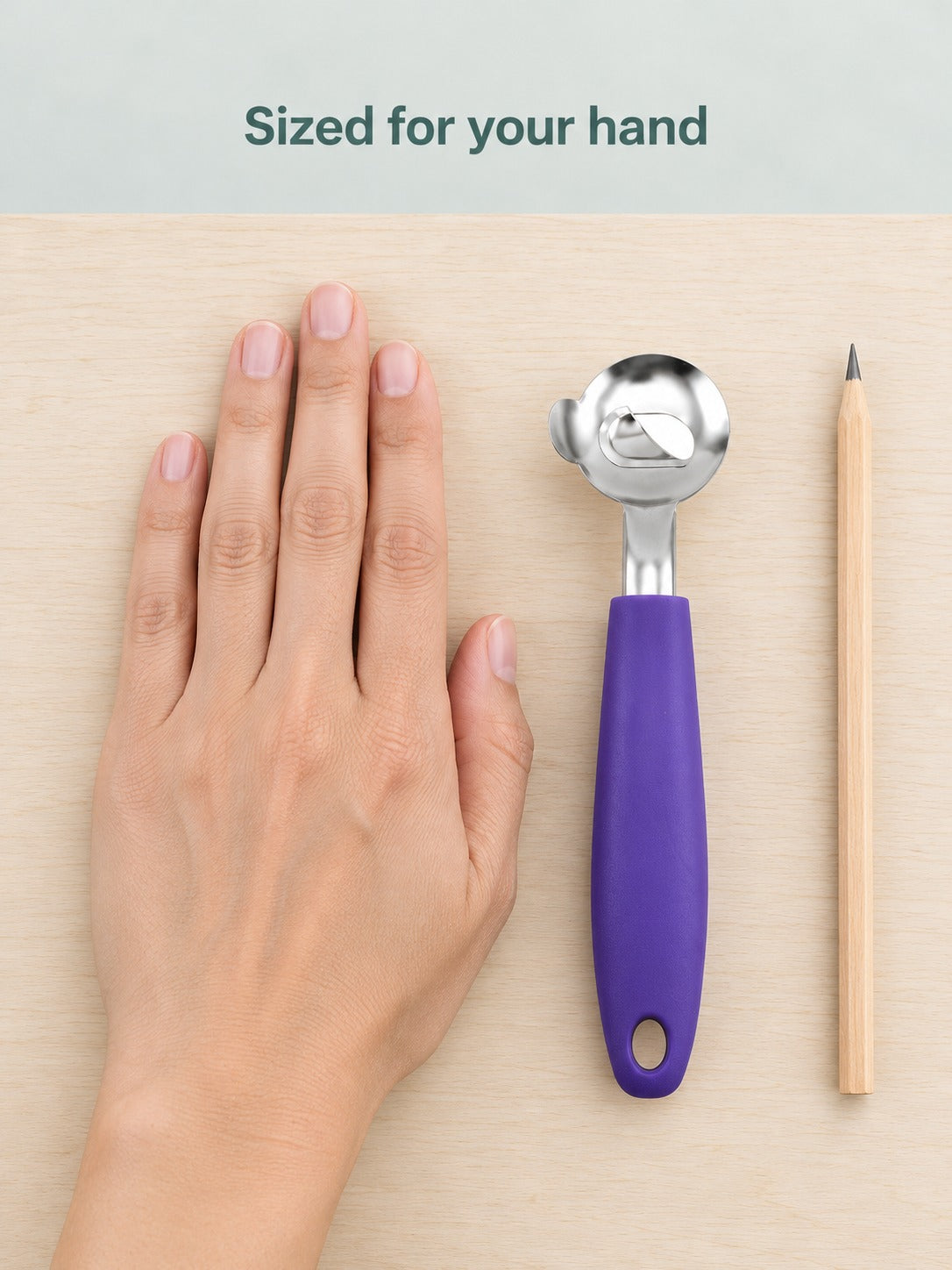 Stainless Steel Noodle Knife for Shaving Dough and Fruit