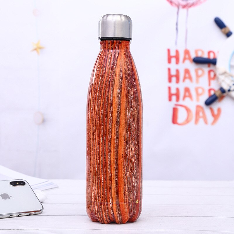 Stainless Steel Insulated Water Bottle 500ml Printed