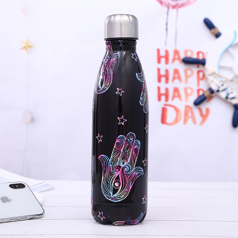 Stainless Steel Insulated Water Bottle 500ml Printed