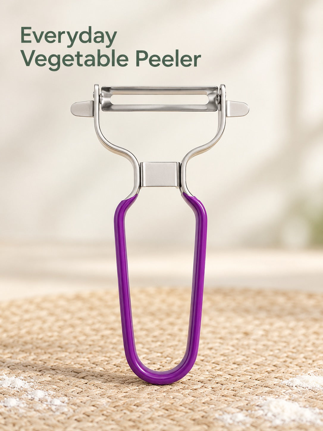 Stainless Steel Vegetable Peeler for Potatoes & Carrots