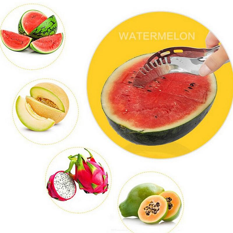 Stainless Steel Watermelon Slicer Tool for Clean Wedges