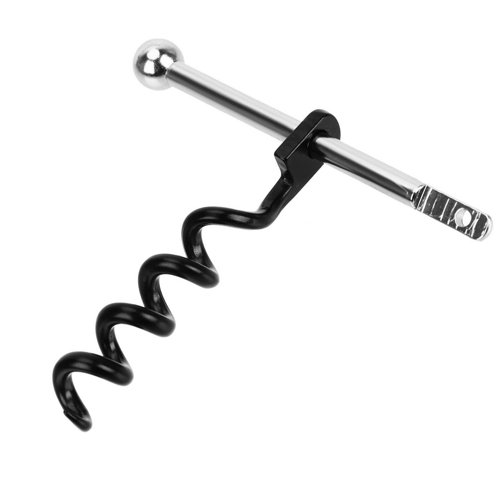 Wine Bottle Opener Keychain: Stainless Steel for Camping