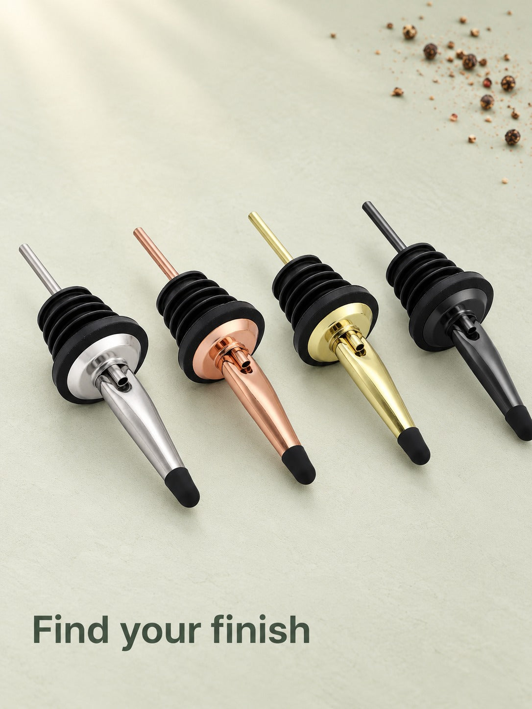 Stainless Steel Wine Pourer with Drip-Free Flow Control