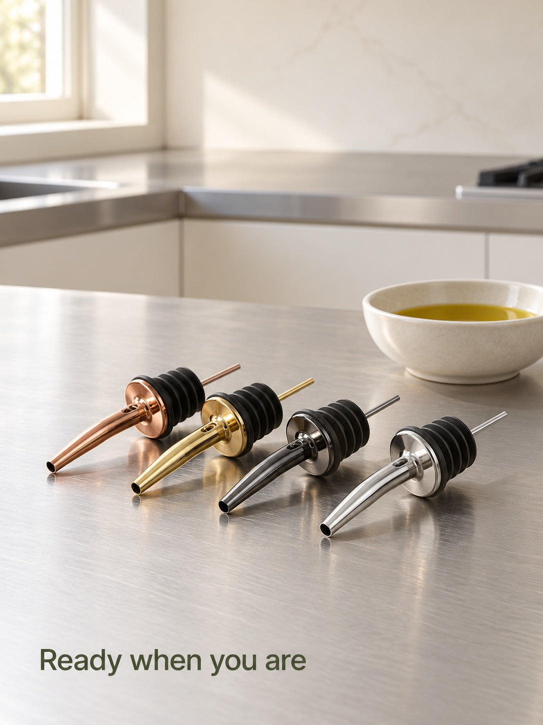 Stainless Steel Wine Pourer Stopper: Drip-Free Pouring