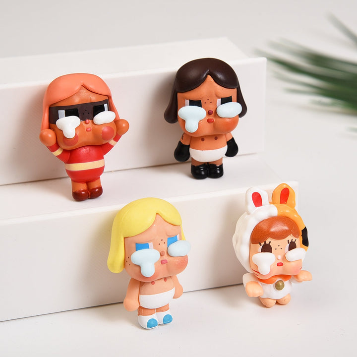 Crying Baby Pendant Figures for Whimsical DIY Decor