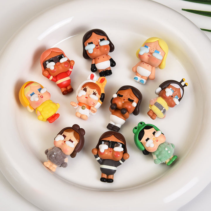 Crying Baby Pendant Figures for Whimsical DIY Decor