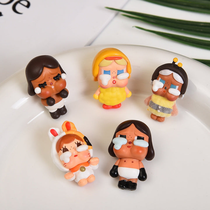 Crying Baby Pendant Figures for Whimsical DIY Decor