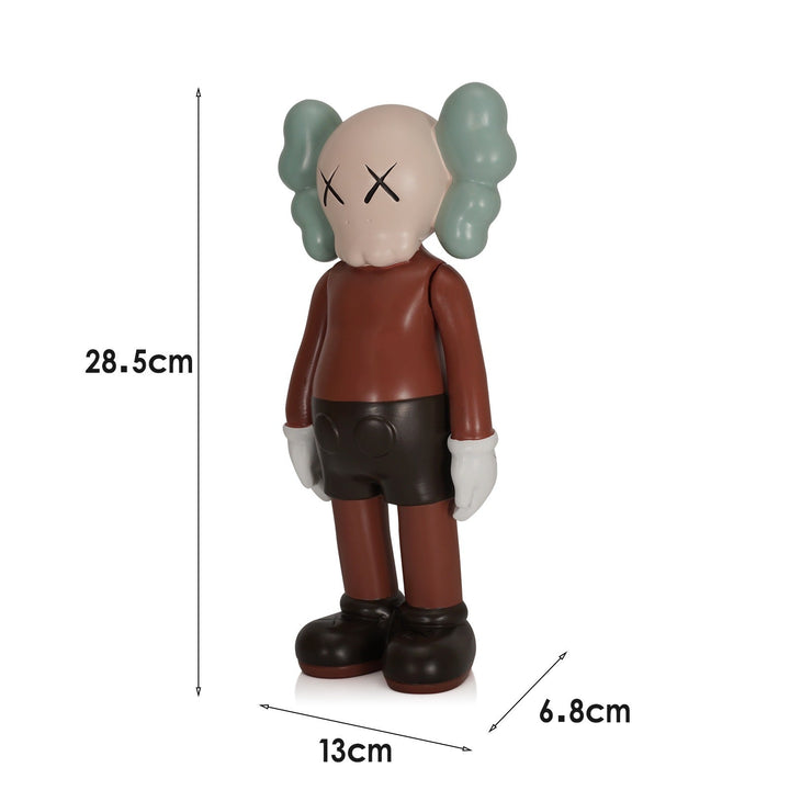 Standing Bear Resin Decor for Playful Modern Homes