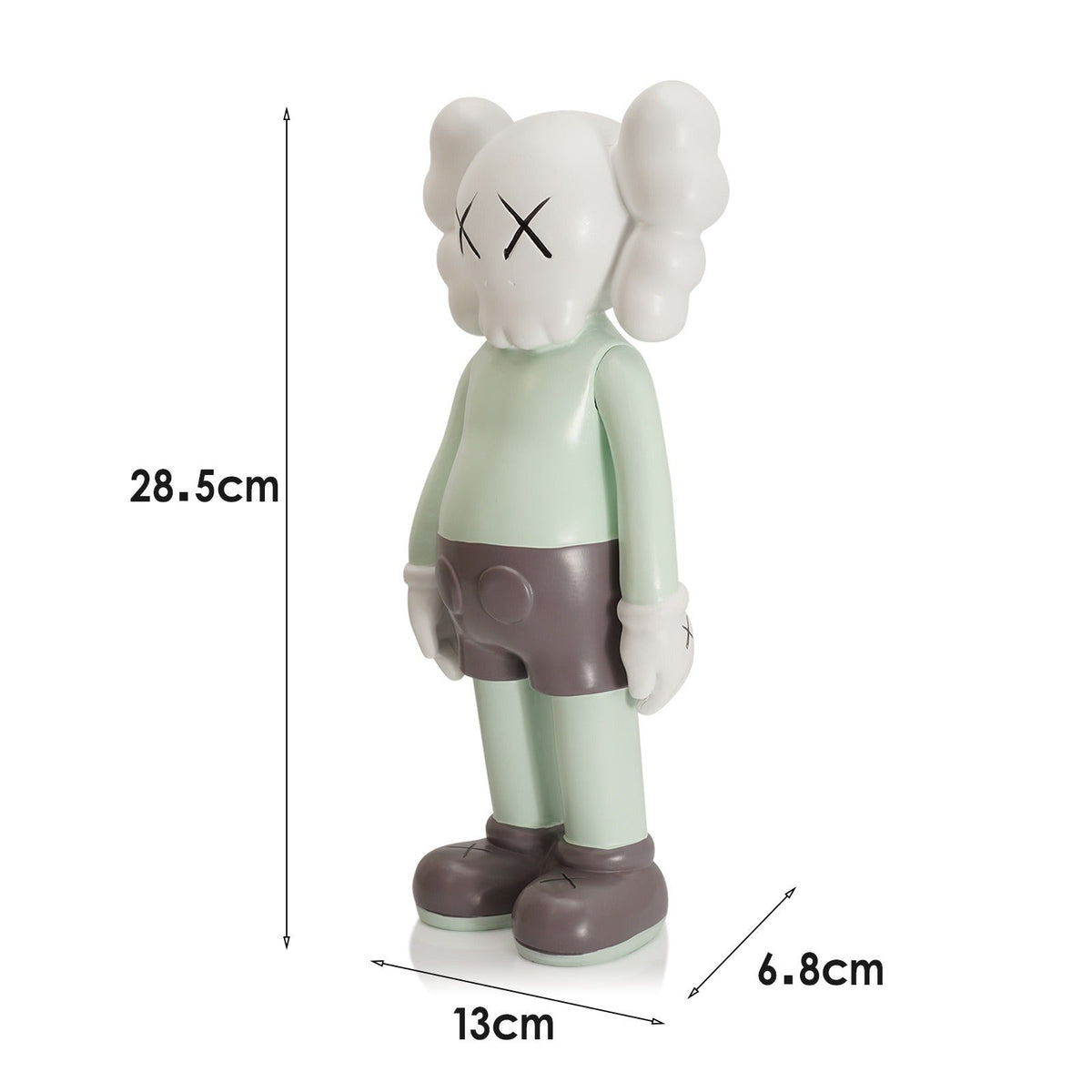 Standing Bear Resin Decor for Playful Modern Homes