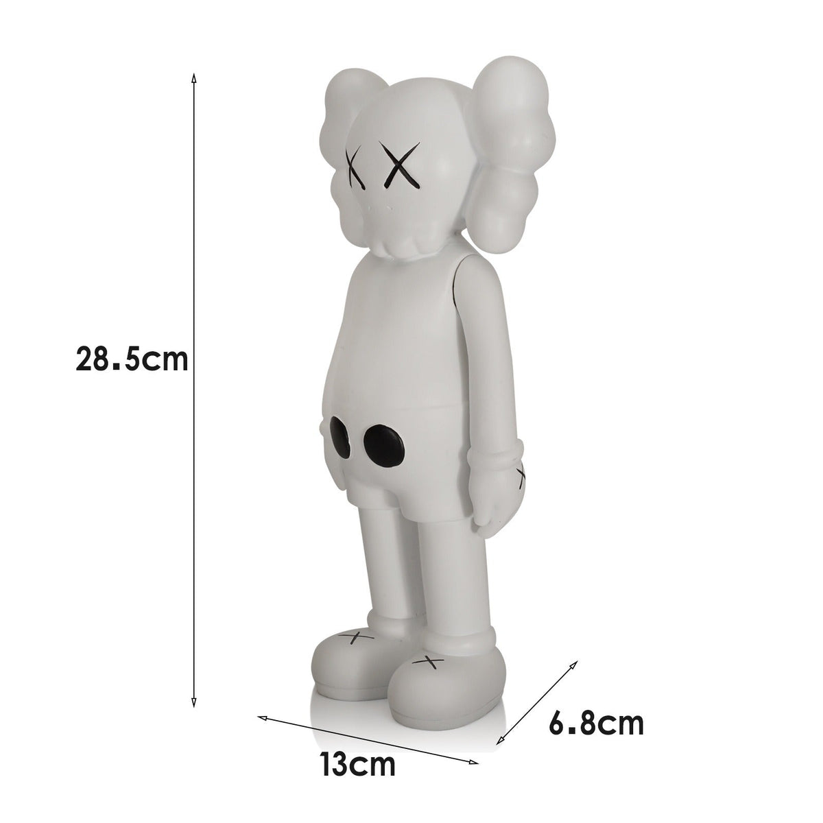 Standing Bear Resin Decor for Playful Modern Homes