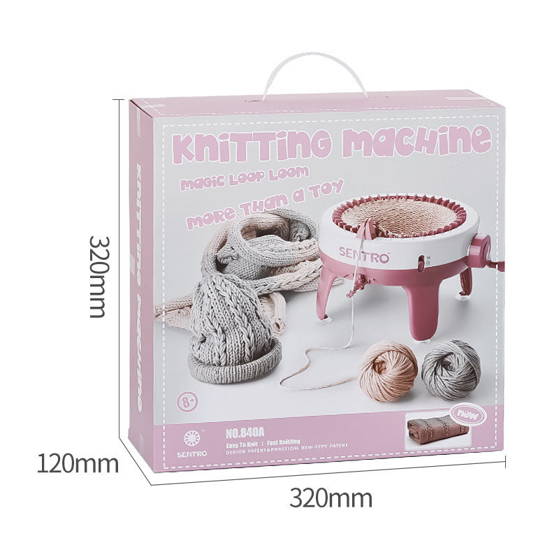 40-Needle Knitting Machine for Fast, Easy Projects