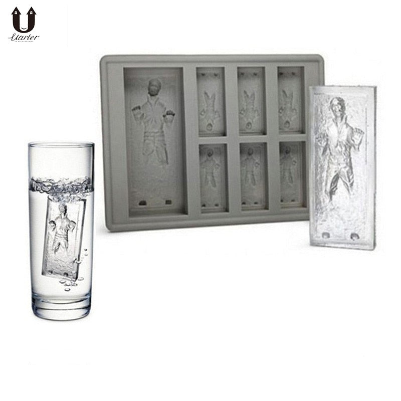 Han Solo Carbonite Ice Mold Tray, Star Wars Silicone Cubes