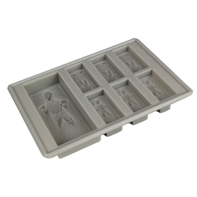 Han Solo Carbonite Ice Mold Tray, Star Wars Silicone Cubes